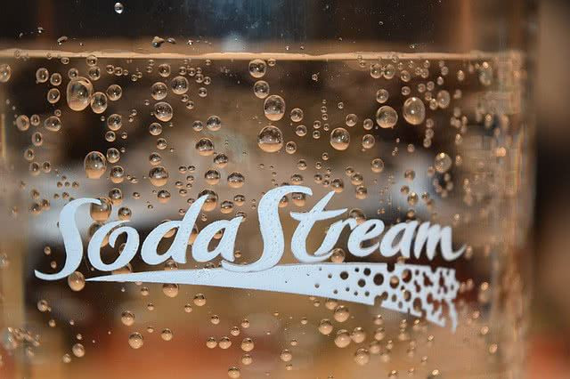 SodaStream Schriftzug auf einem Glas | shoparound.at